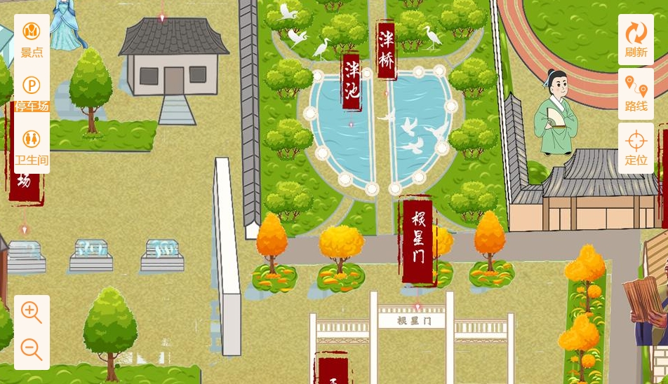 济宁手绘地图景区语音讲解导览系统：智慧景区建设的基石